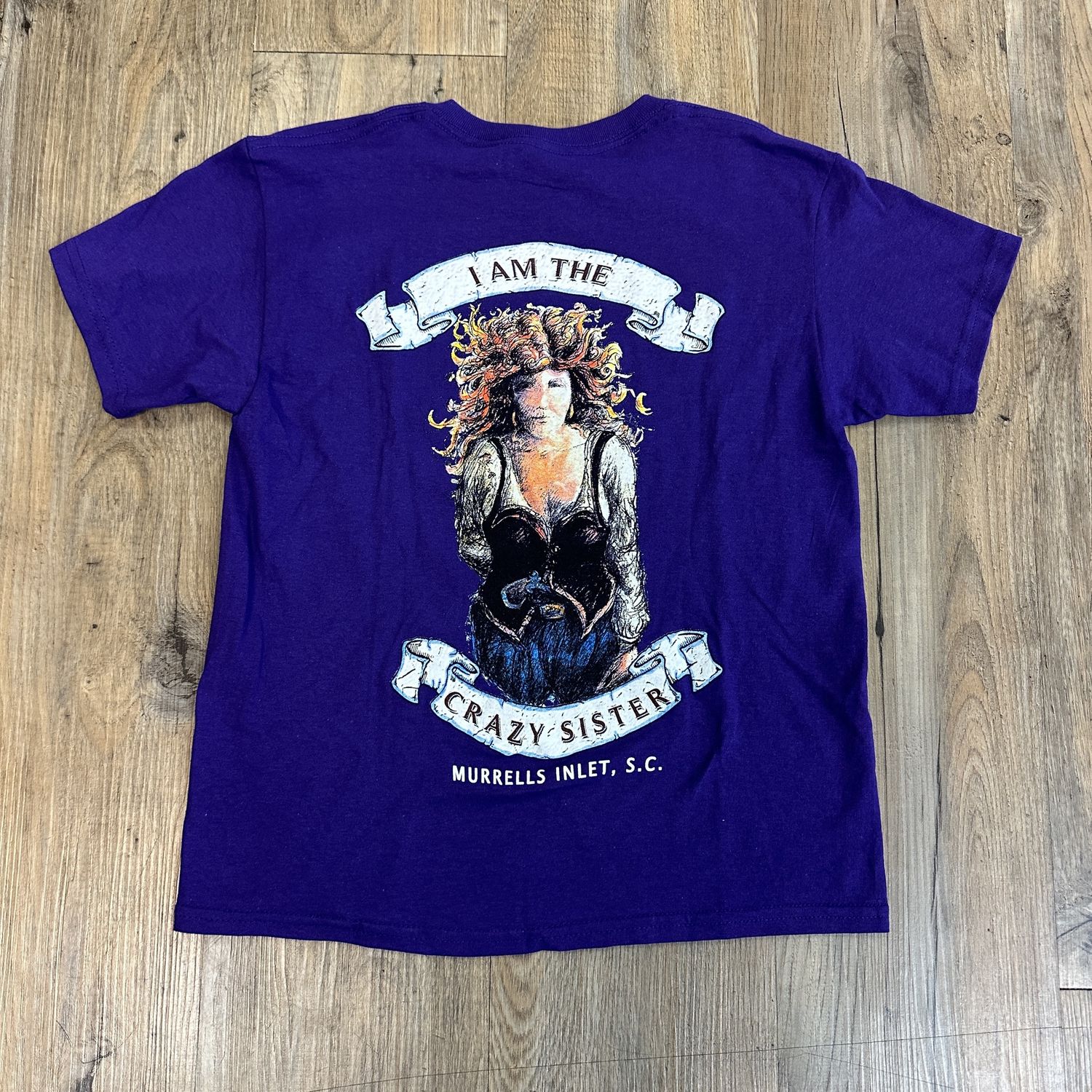 Youth I Am The Crazy Sister Short Sleeve Tee, Size: Youth Small