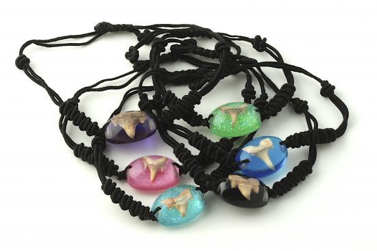Shark Tooth Acrylic Bracelet