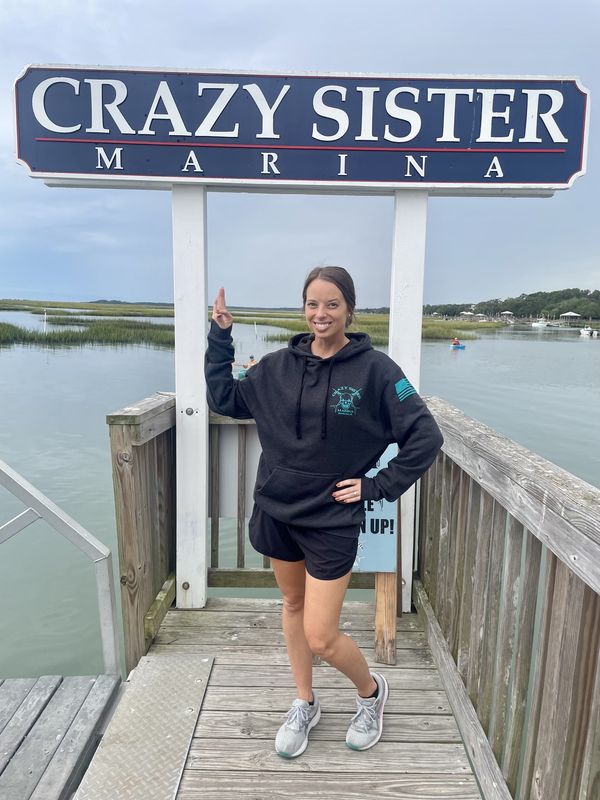 CCU Teal Nation Skull Hoodie
