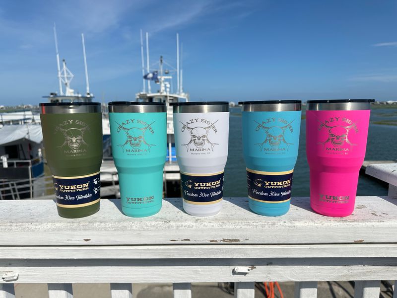 Crazy Sister Engraved 30 Oz Insulated Tumbler