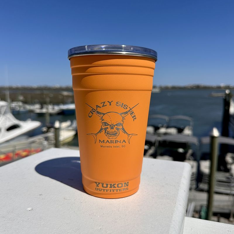 Crazy Sister Engraved Fiesta Cup Tumbler with Lid