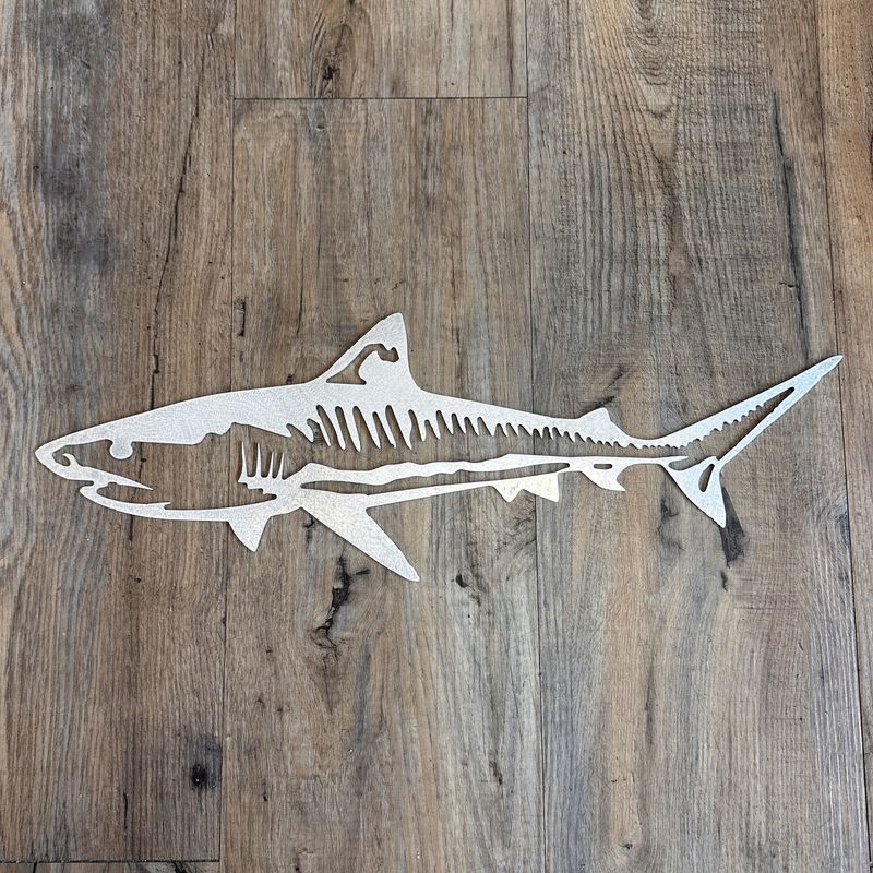 Shark Metal Wall Art
