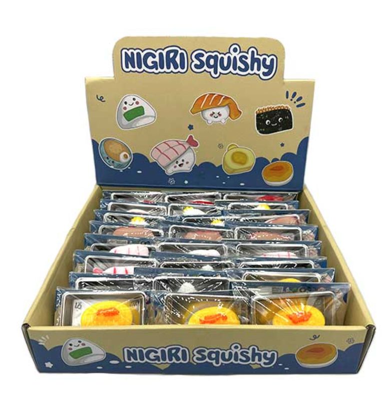 Sushi Squish Toy with Tray &amp; Chopsticks