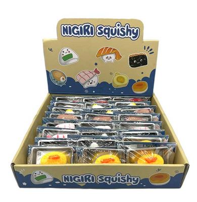 Sushi Squish Toy with Tray &amp; Chopsticks