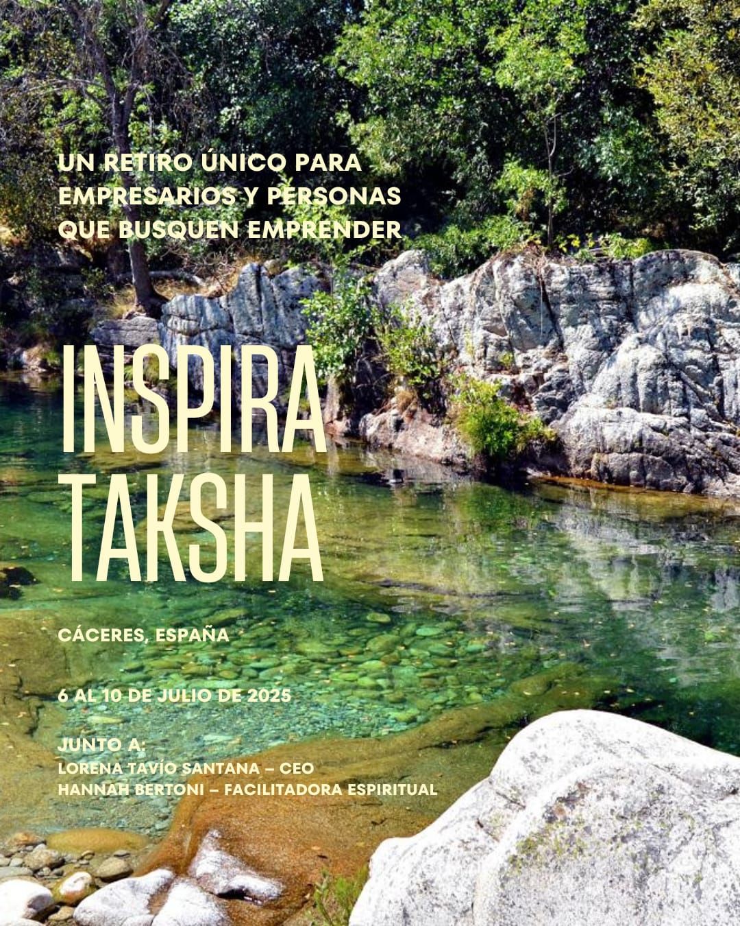 Retiro Empresarios y Emprendedores Cáceres