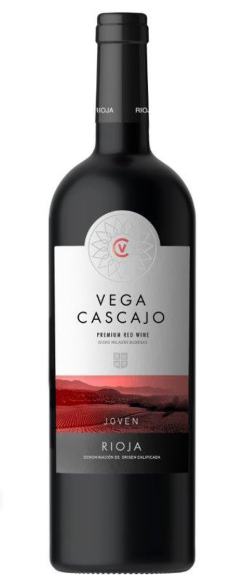 Vino ​Vega Cascajo Joven (Caja de 6)