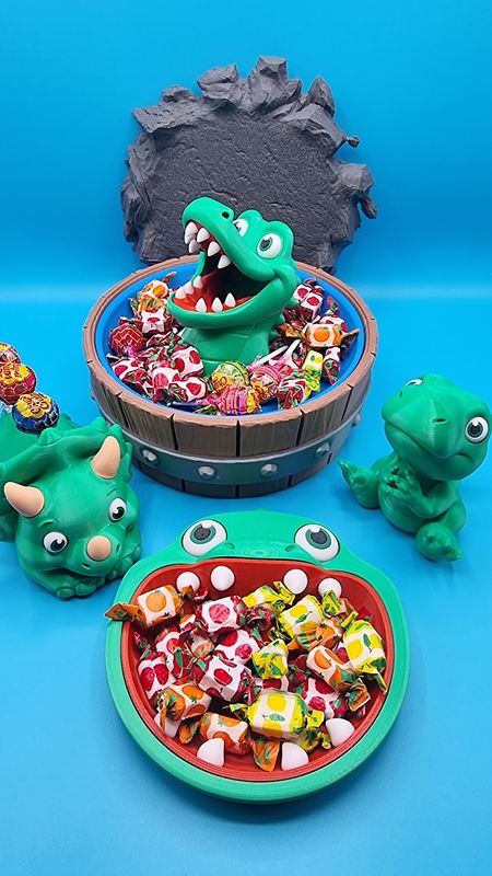 ​🦕 Dino Party Set – vier spaßige Begleiter für die nächste Urzeit-Feier!