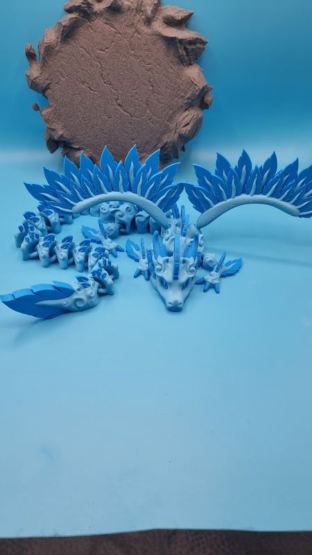 🌊🐉 Wellenklauen Drache – Herrscher der Gezeiten