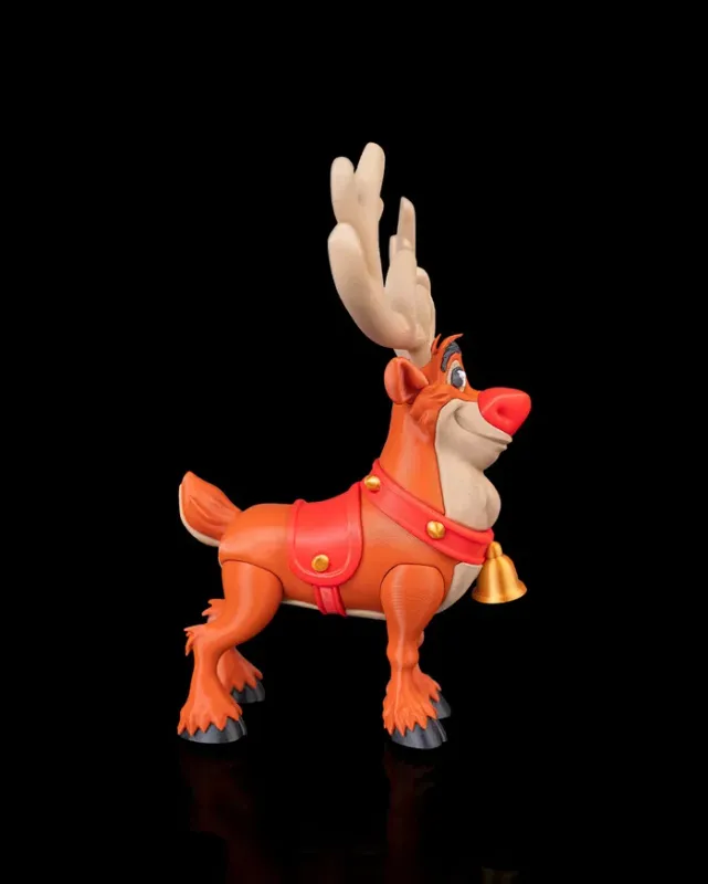 ✨ Weihnachts-Rentier mit roter Nase