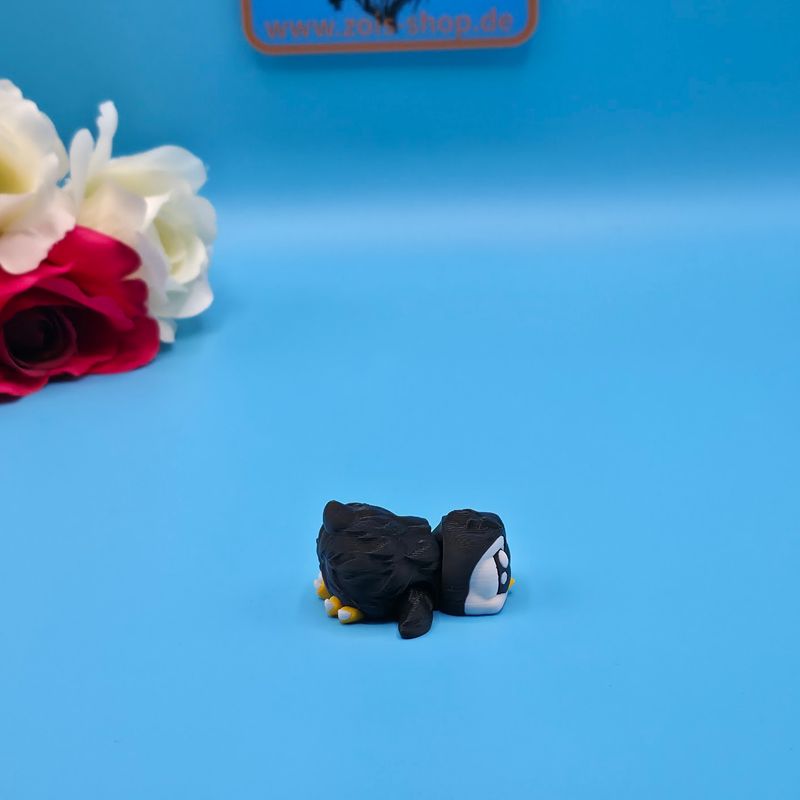 ❄️ Liegender Zucker-Pinguin