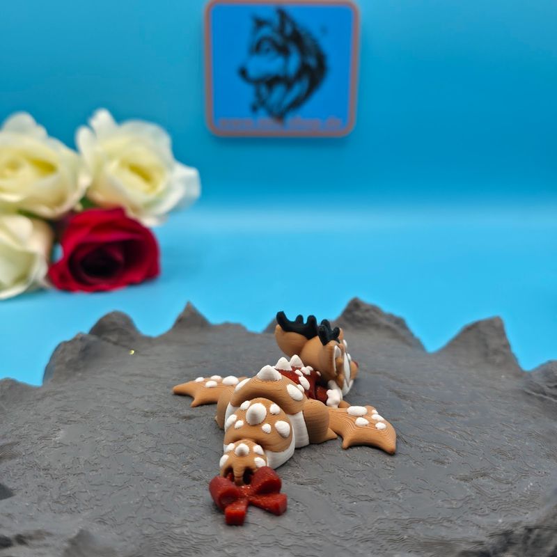 Kleiner Rentier Drache 🦌