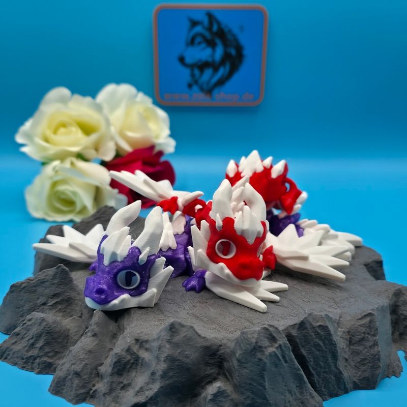 ❄️ Elder Frost Drache – Eisige Eleganz