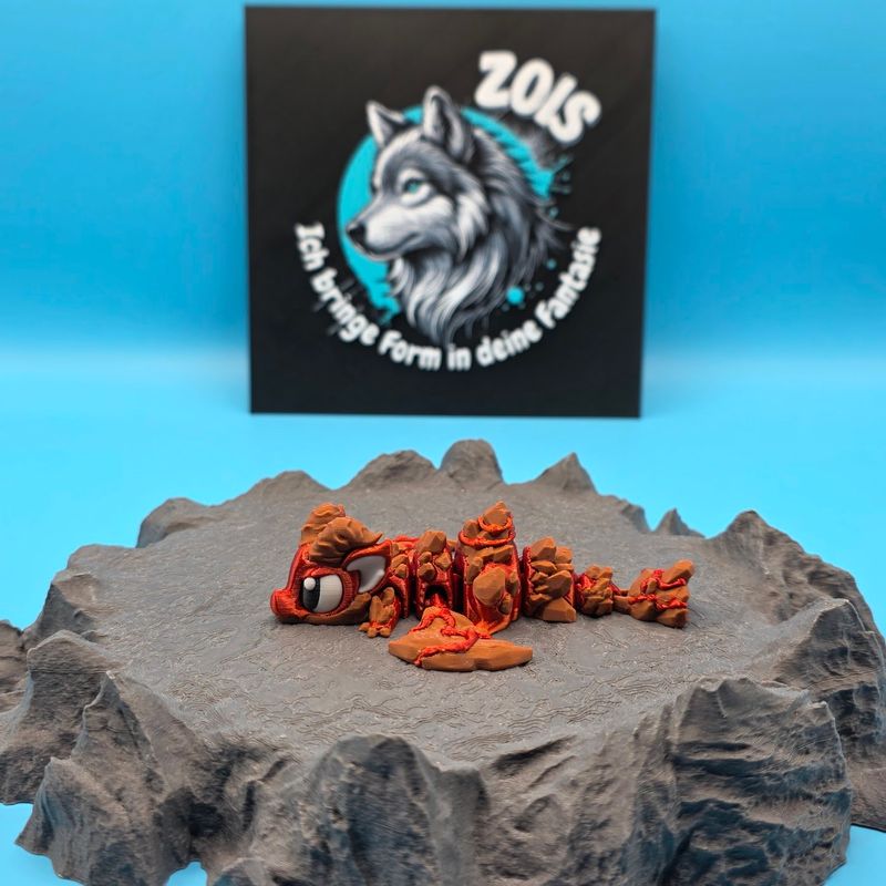 🔥 Kleiner Lava Drache