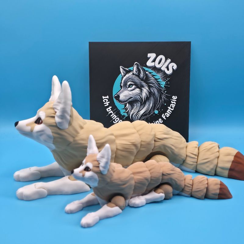 XXL Fennek Wüstenfuchs