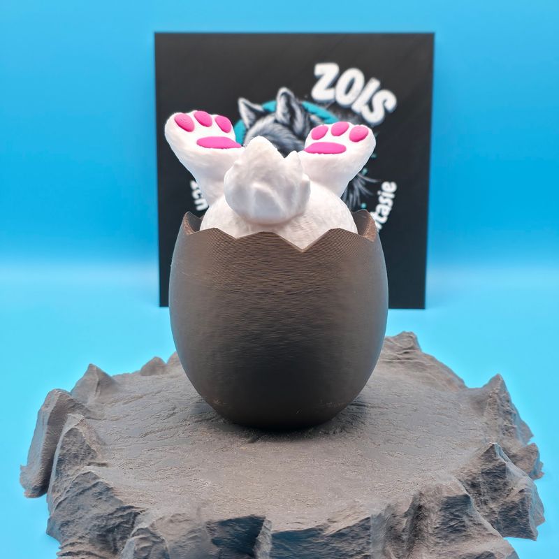 Hoppel im Schoko Ei 🐰🥚