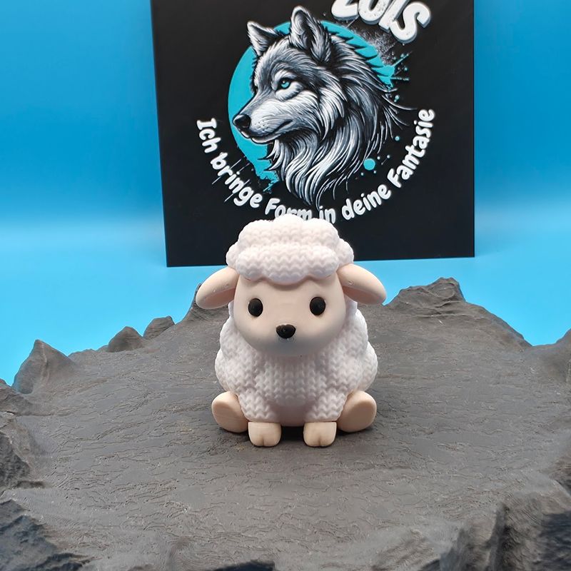 Strickmuster Schäfchen 🐑