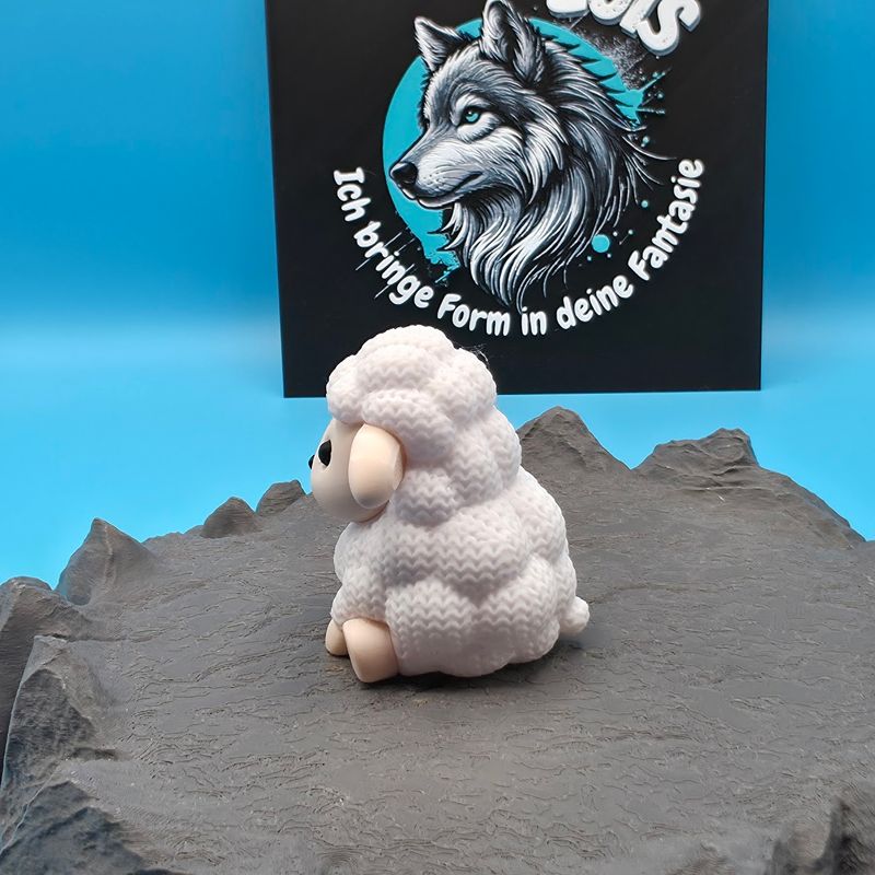 Strickmuster Schäfchen 🐑