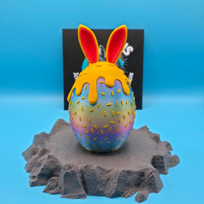 Schoko Streusel Osterhasen Ei 🍫🐰✨