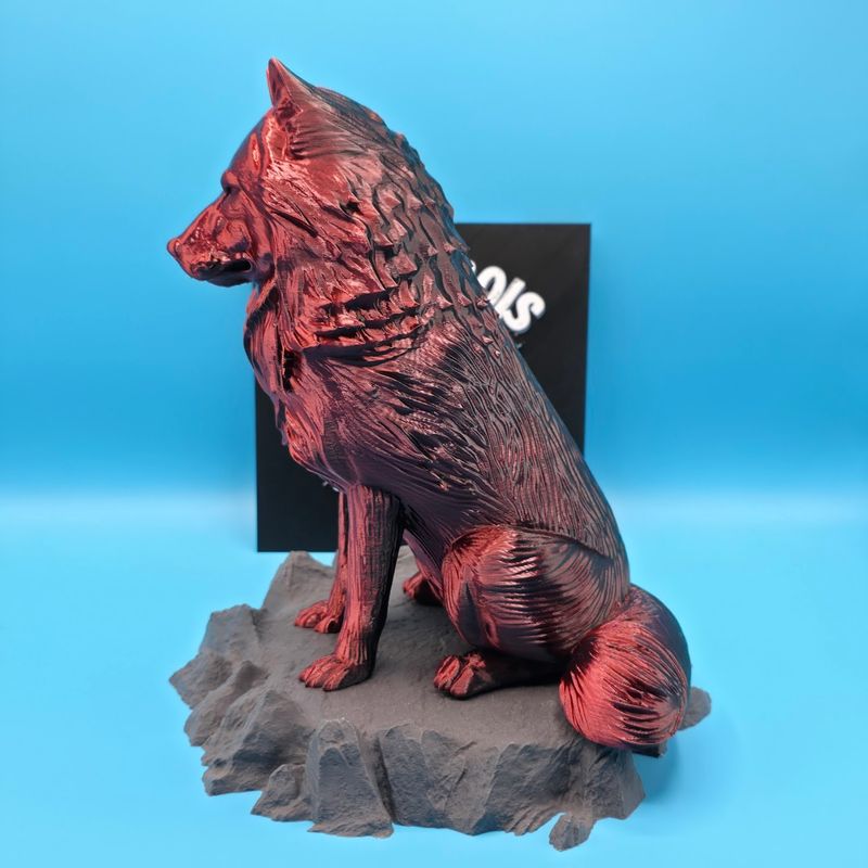 Wolfsstatue 🐺✨