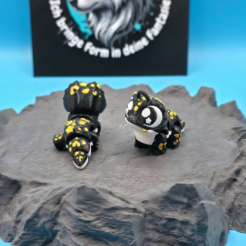 Sternenaugen Salamander