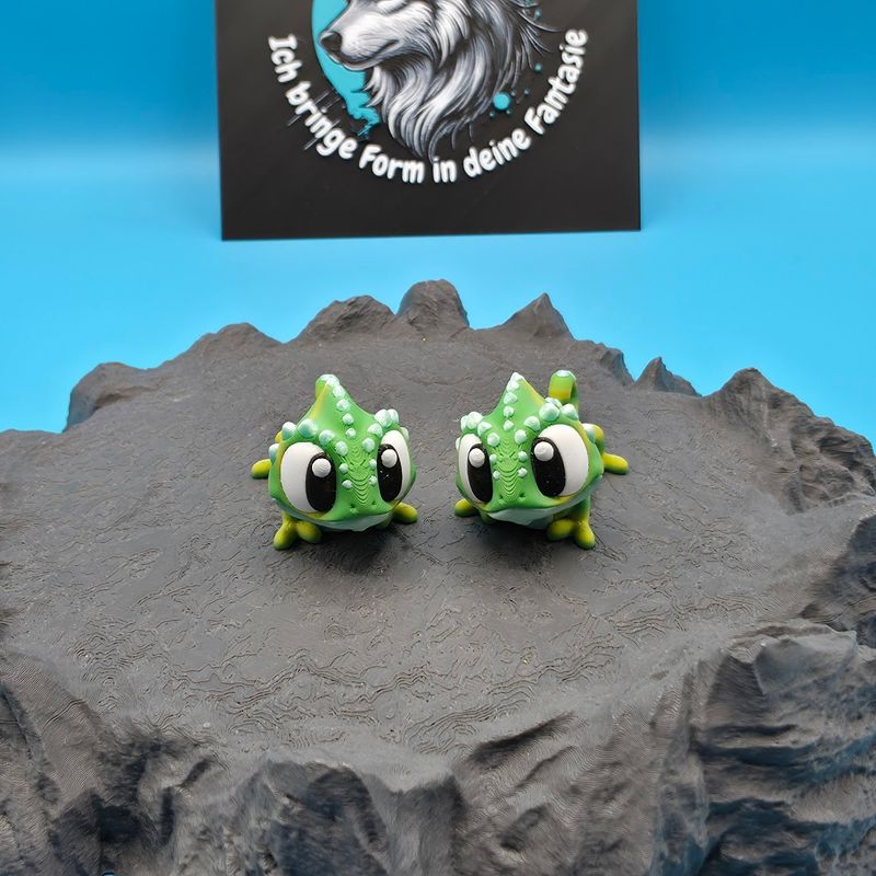 Kleines Flexi Chamäleon