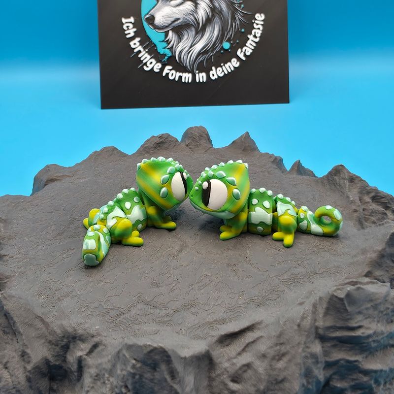 Kleines Flexi Chamäleon