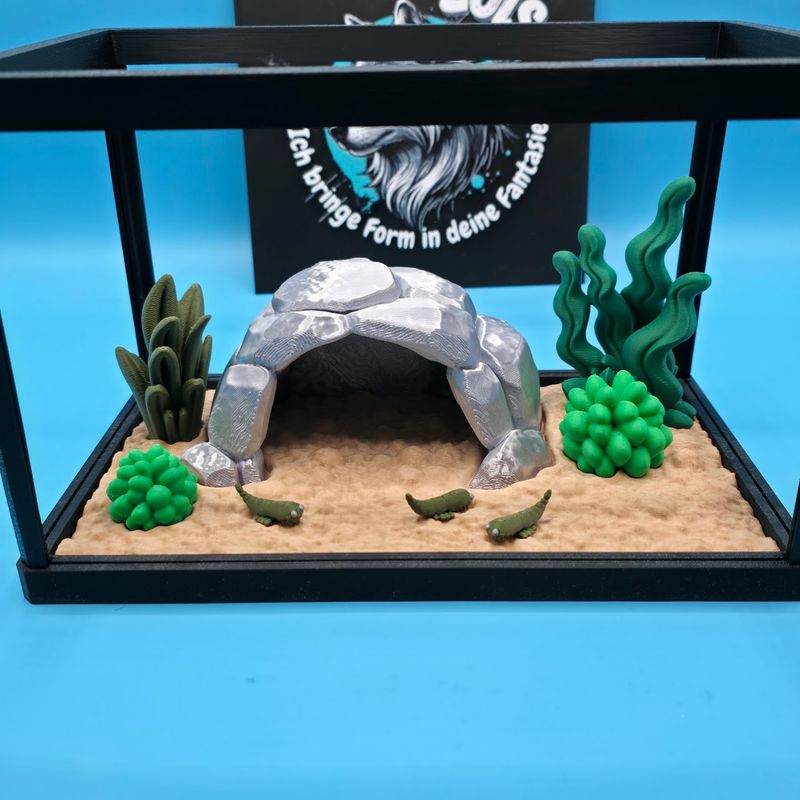 Tiny Terra Axolotl Terrarium