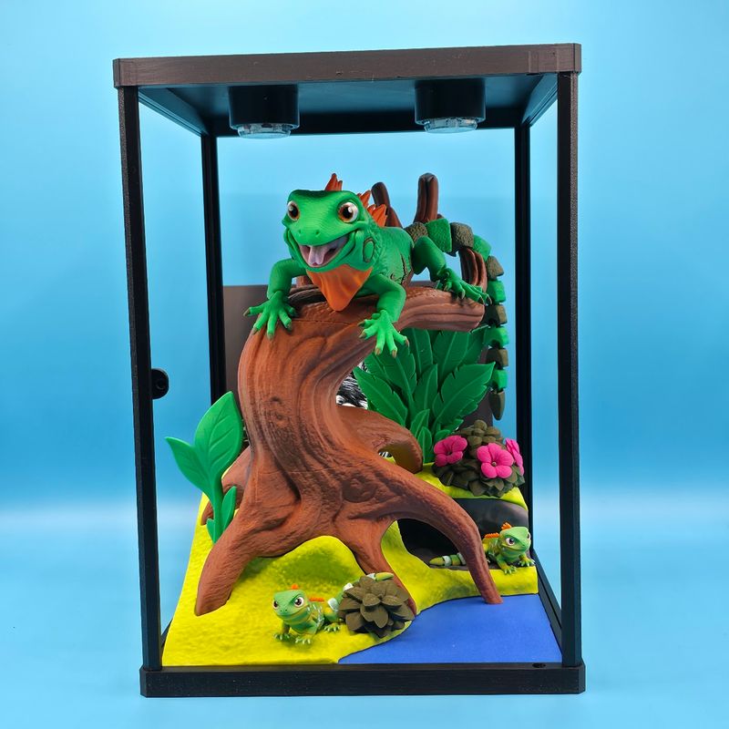 Tiny Terra Leguan Terrarium