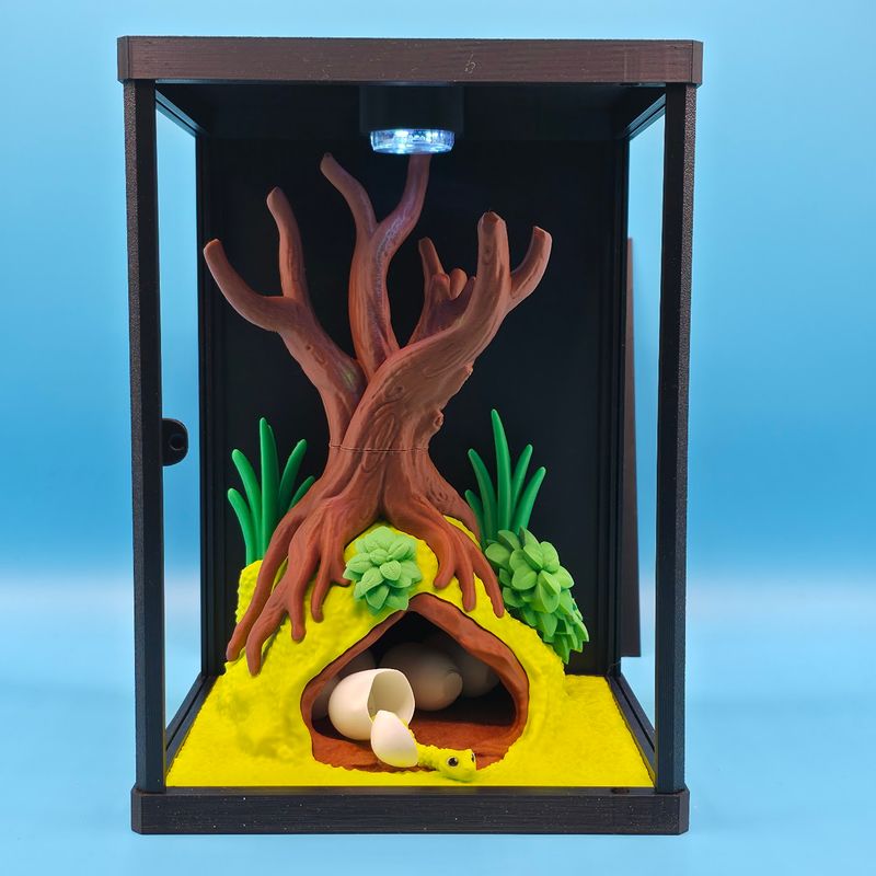 Tiny Terra Terrarium Raue Grasnatter