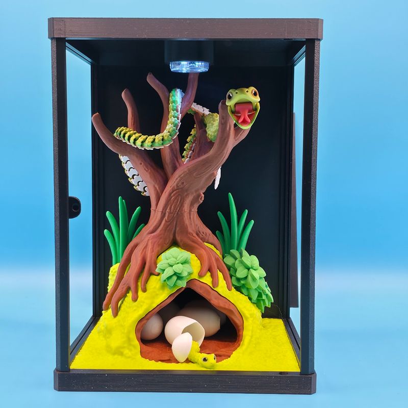 Tiny Terra Terrarium Raue Grasnatter