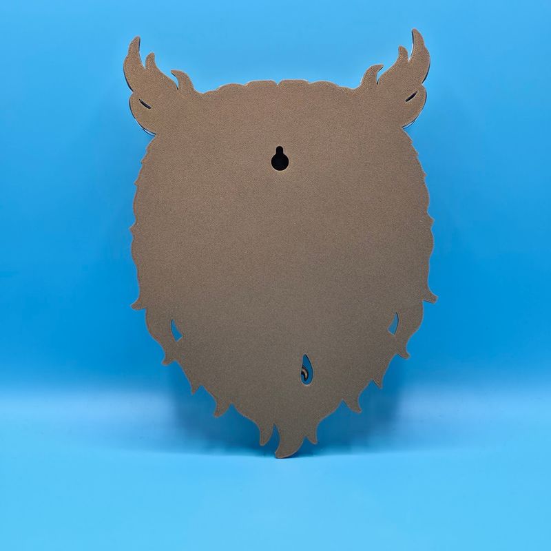 🦉✨ Eulen Wanddeko – Mehrfarbiges Relief ✨🦉