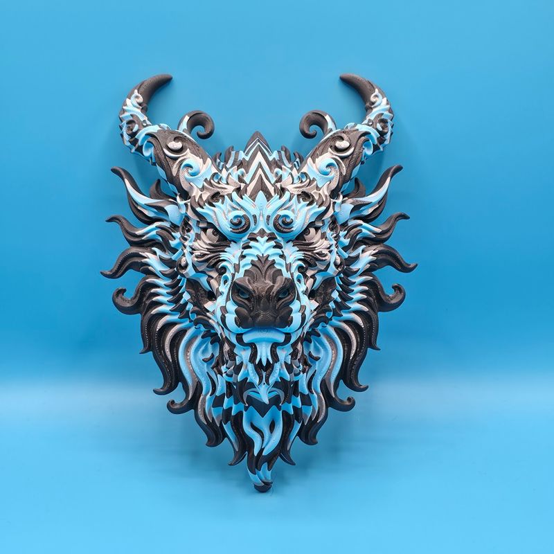 🐉✨ Drachen Wanddeko – Mehrfarbiges Relief ✨🐉