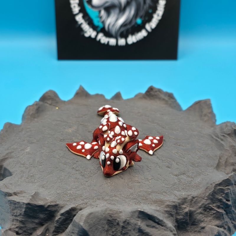 Kleiner Pilz Drache 🐉🍄