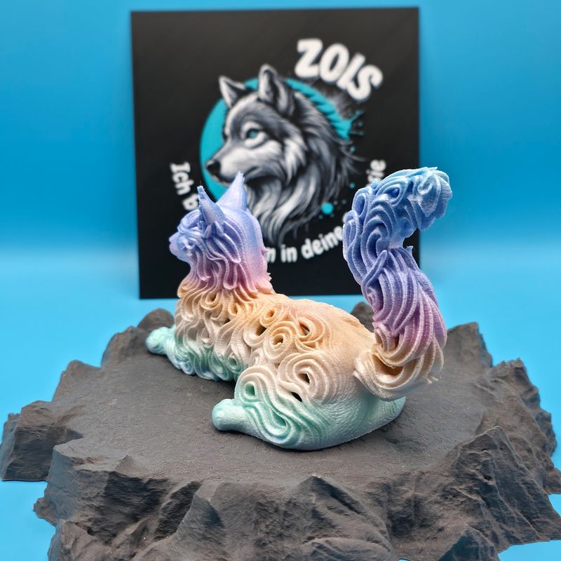 Ornament Skulptur Katze