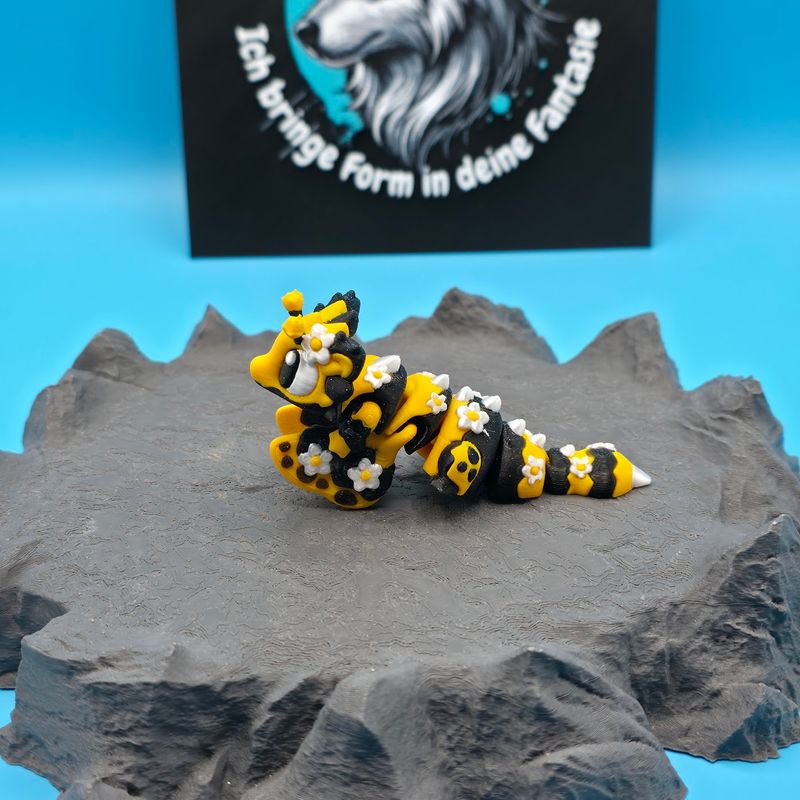 Kleiner Bienen Drache 🐝🌼