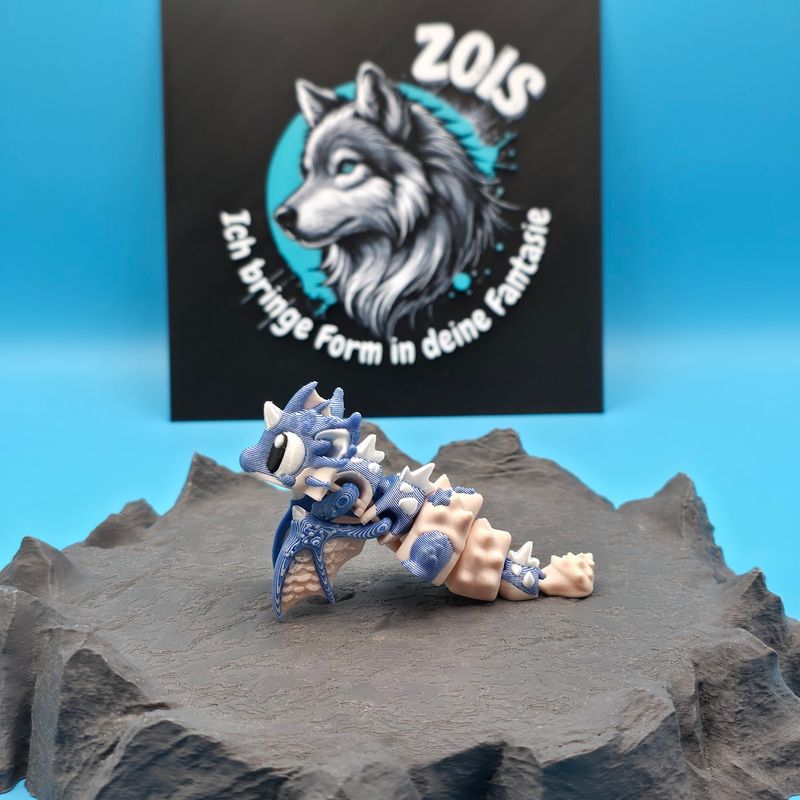 Kleiner Muschel Drache 🐚