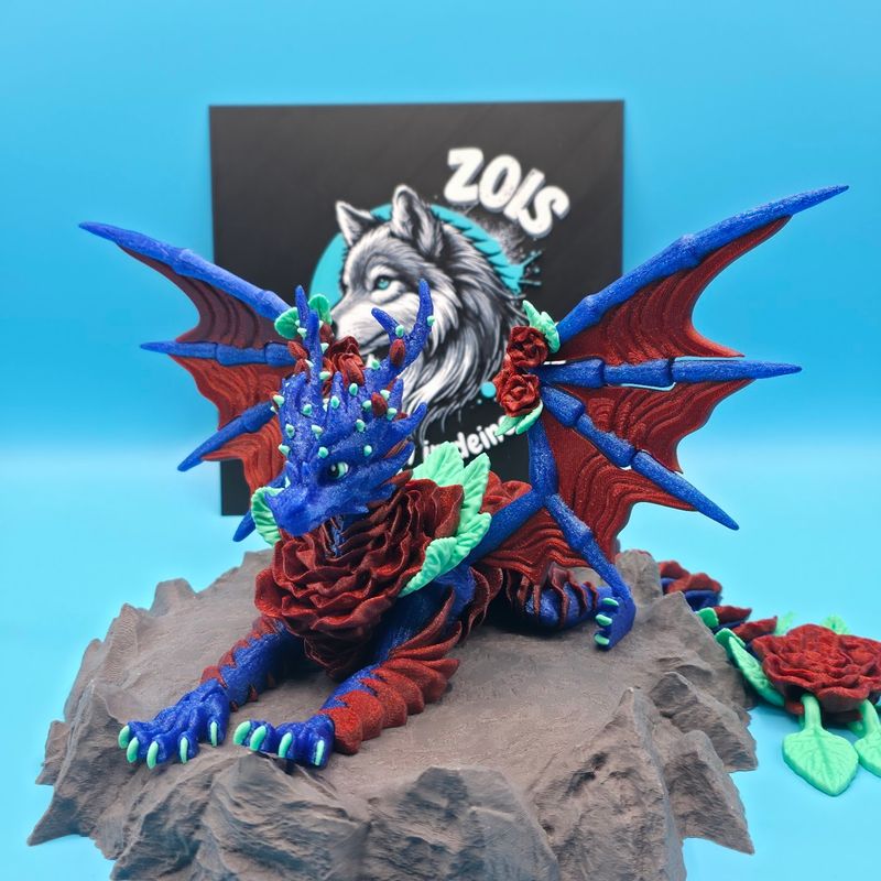 Rosen Drache 🐉🌹