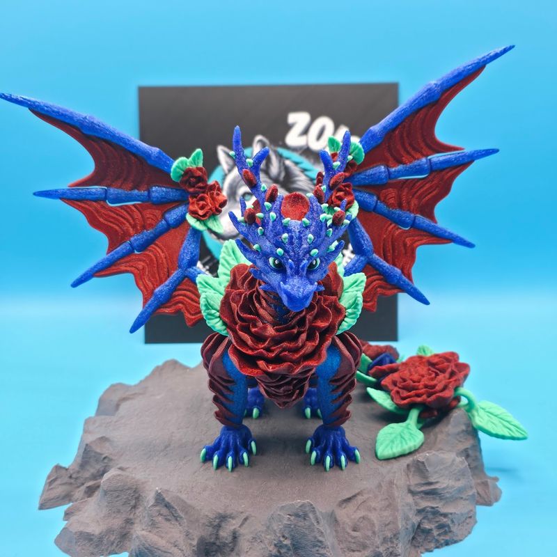 Rosen Drache 🐉🌹