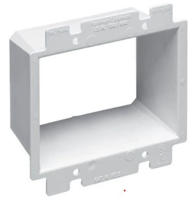 2 GANG EXTENSION BOX
