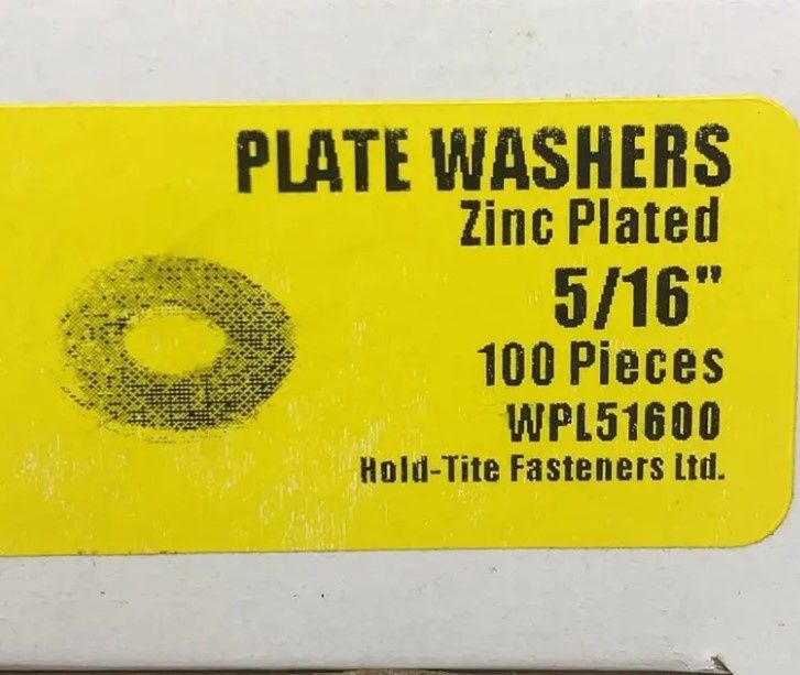 PLATE WASHER 5/16