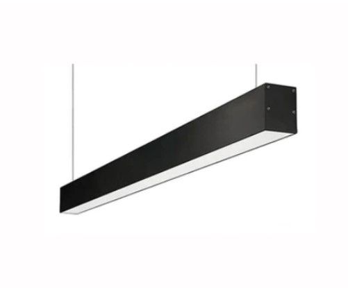 8 LINEAR LIGHT AL 120W 110-347V 3CCT BLK