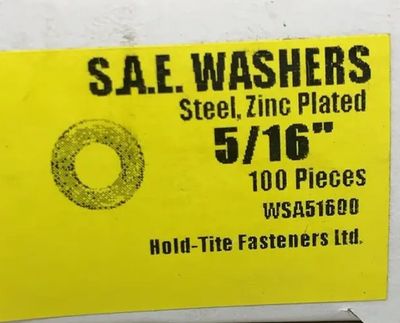 S.A.E. WASHER 5/16