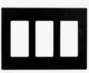 LT-3G DECORA PLATE SCREWLESS-BLK