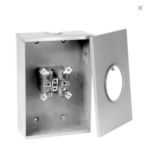 MICROLECTRIC METER BASE BS2-TCV, 600V 200A