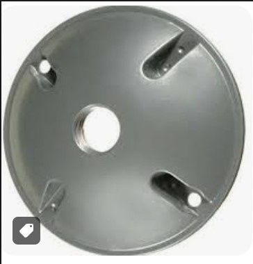 VISTA WEATHERPROOF METAL COVER W/GASKET -GREY VISTA WEATHERPROOF METAL COVER W/GASKET -GREY