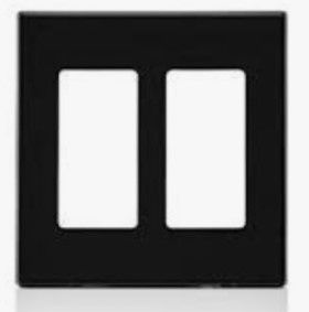 ET-2G DECORA PLATE SCREWLESS-BLK