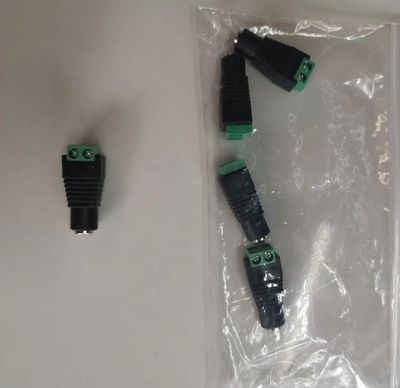 DC POWER CONNECTOR FEMALE 5PCS/BAG