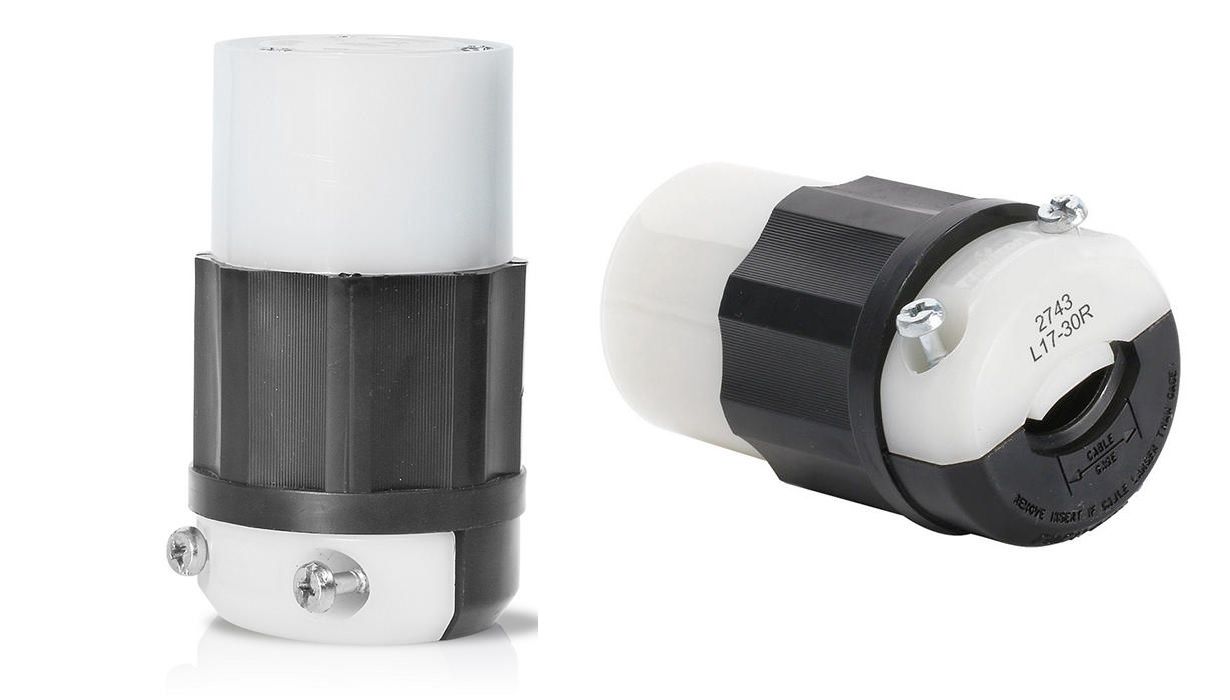 LT- LOCK CONNECTOR 30AMP 600V, INDUSTRY GRADE (2743)