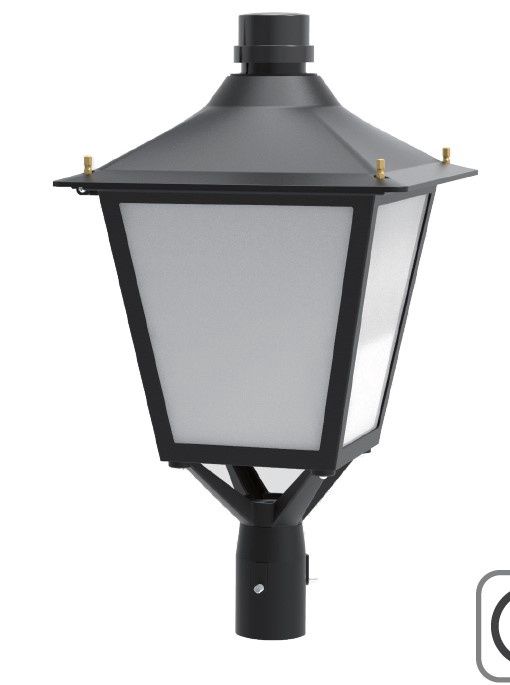 POST TOP LIGHT LANTERN 30/50/100W 3CCT