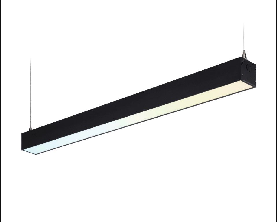 8 LINEAR LIGHT BLK 3CCT 50/60/70W PUTONG
